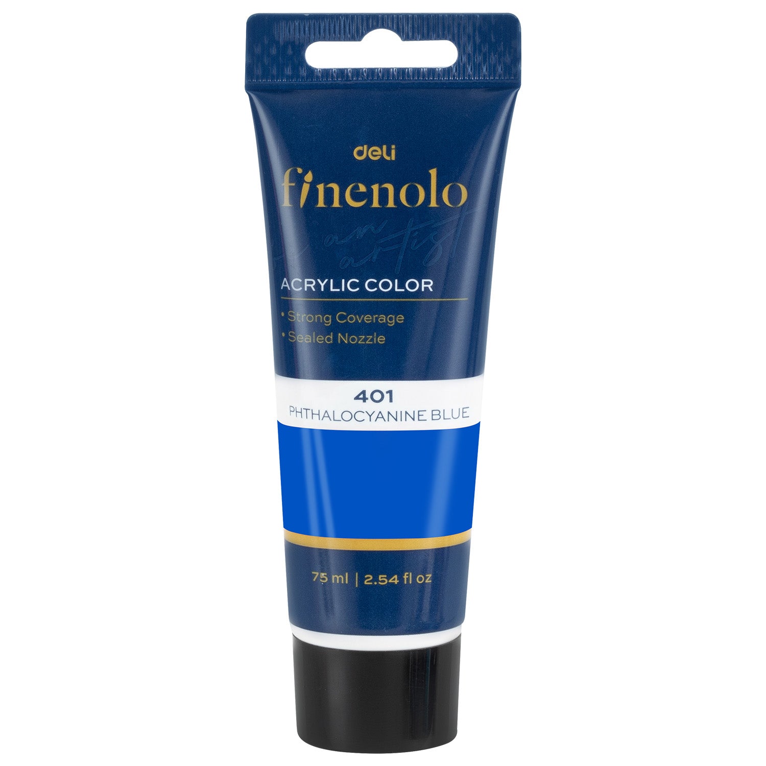 CULORI ACRILICE 75ML ALBASTRU CYAN DELI CULORI ACRILICE 75ML ALBASTRU CYAN DELI